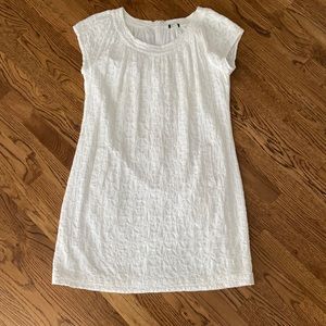 JCrew white lace dress